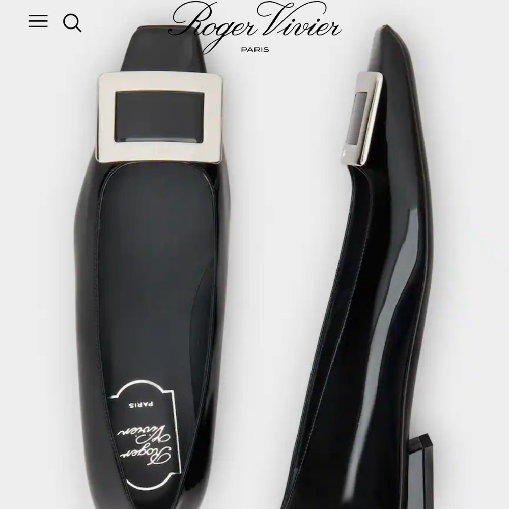 Belle Vivier Ballerinas in patent leather